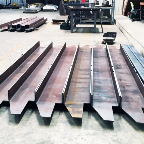 Photos of high thick material folding, steel bending, steel folding