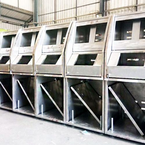 Producing a control cabinet, 3G cabinet, phone cabinet, locker and other cabinets